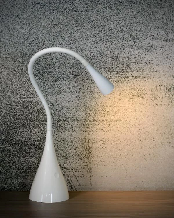 Lucide ZOZY - Desk lamp - LED Dim. - 1x4W 3000K - White - atmosphere 2